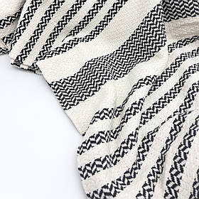 Піке ретро смужка чорна 240 см