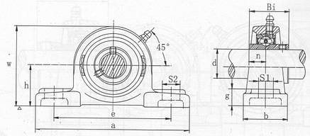 Подшипник в корпусе UCP 202 (UCP202(P204)) AGRI-C, фото 2
