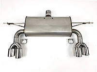 Тюнинг выхлопа (X5M F85) с насадками на BMW X5 F15 2013-2018 года