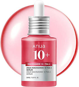 Освітлююча сировотка Anua Niacinamide 10% + TXA 4% Dark Spot Correcting Serum 30 мл