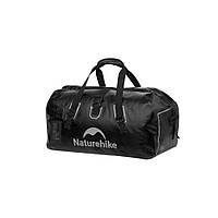 Водонепроникна дорожня сумка Naturehike CNK2450XB015, 90 л, чорна