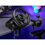 Ігрове кермо з педалями кермо педалі та коробка передач для пк tracer SimRacer для x box кермо для ігор, фото 10