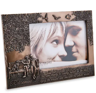 Романтична рамка для фотографій з полістоуну "Поважний вік" від італійського бренду Veronese 25,5*18 см, фото 1