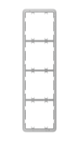 Frame (4 seats) vertical Рамка для чотирьох вимикачів/розеток