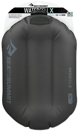 М'яка ємність для води Sea To Summit Watercell X, 20 л | Міцний та компактний резервуар для походів і кемпінгу, фото 1