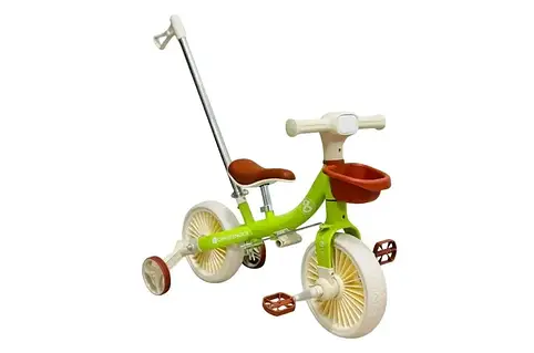 Детский велосипед беговел 4 в 1 Maraton с родительской ручкой