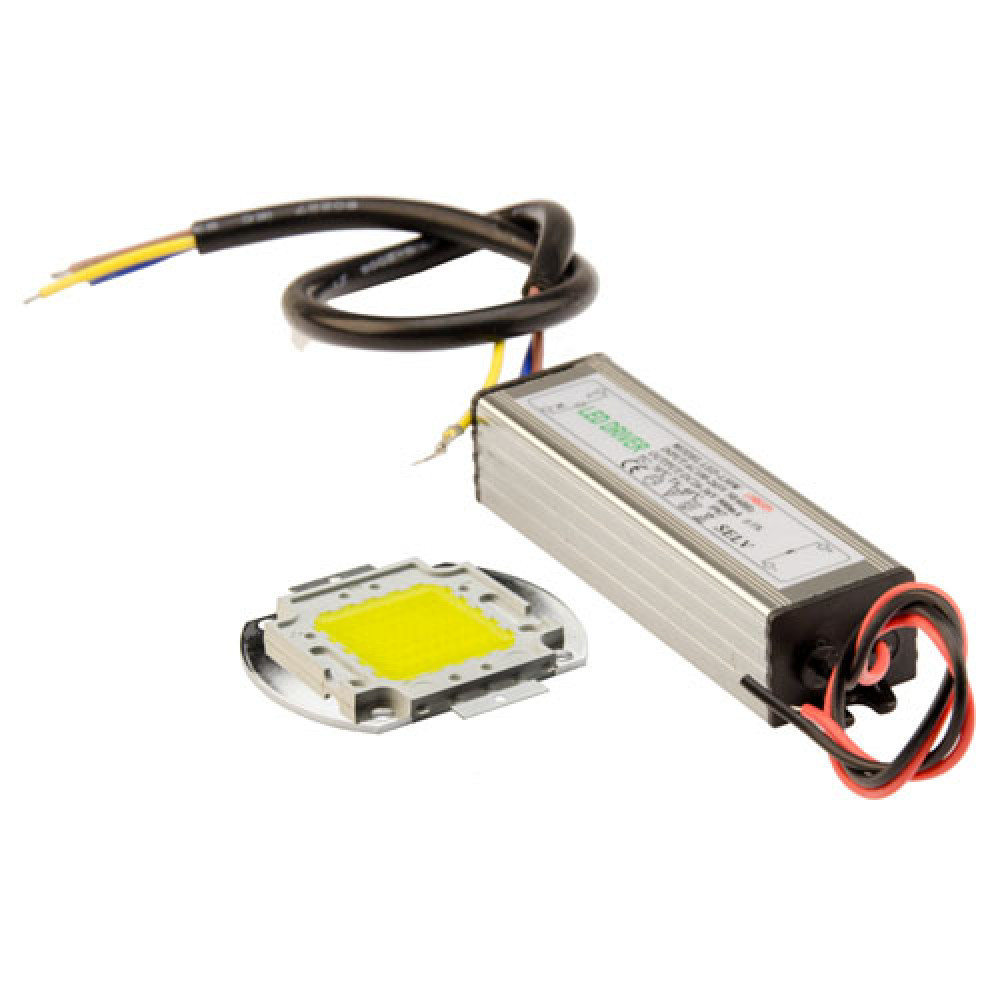 Комплект для ремонту LED 50 Вт IP65 (COB +драйвер)