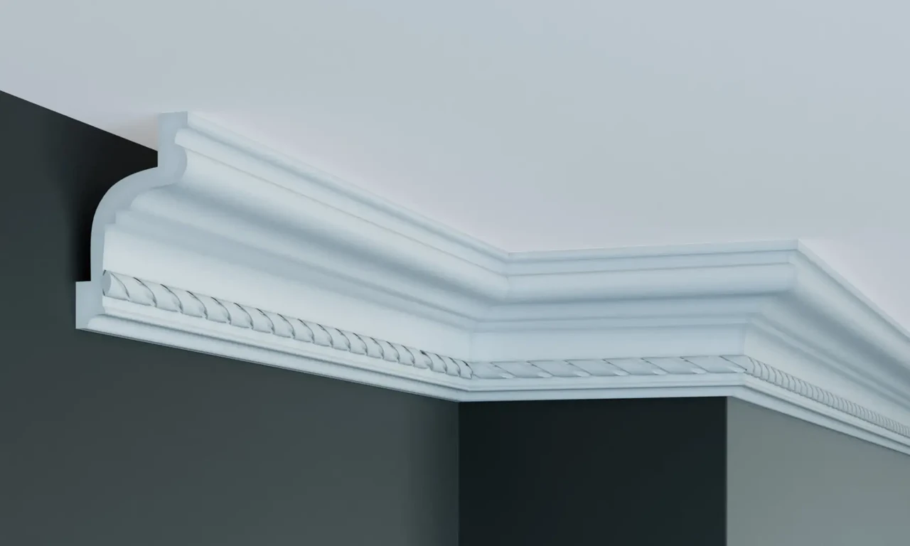 Карниз Поліуретановий З Орнаментом Gaudi Decor C 1015