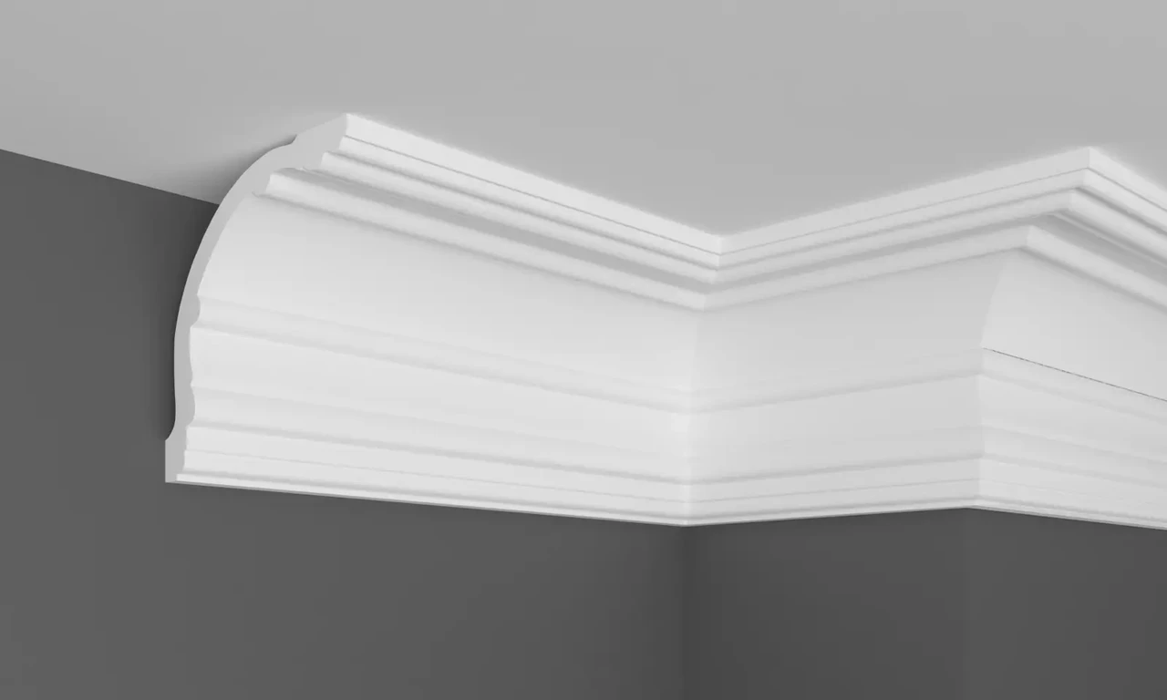 Карниз Поліуретановий Гладкий Gaudi Decor C 1093