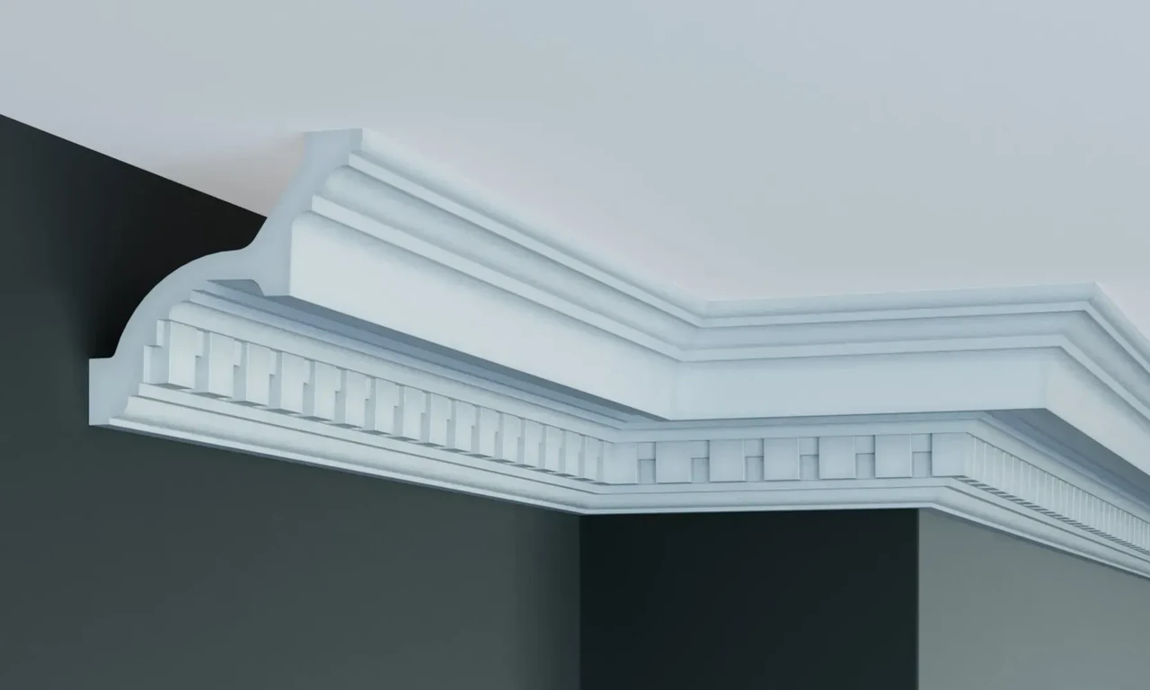 Карниз Поліуретановий Гладкий Gaudi Decor C 125