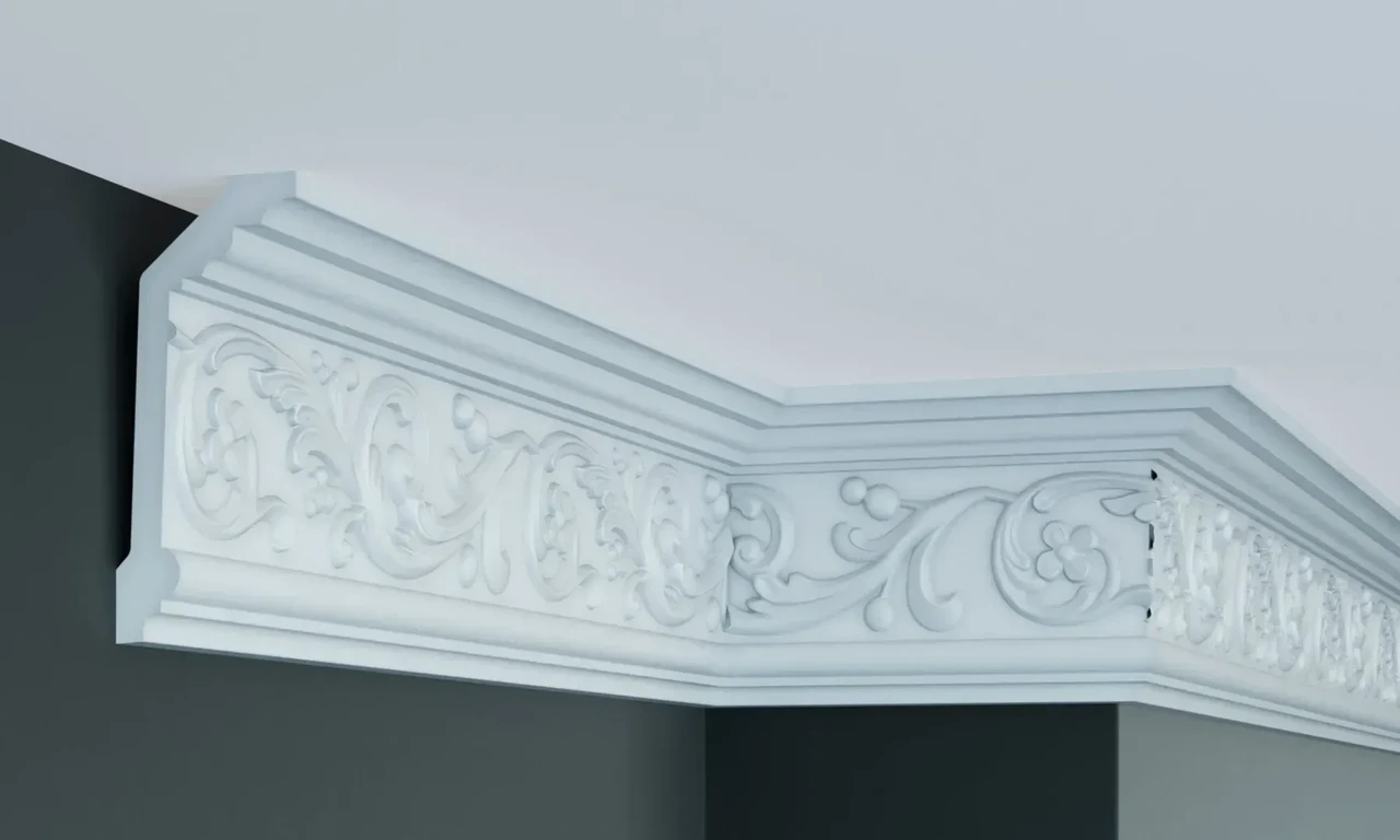 Карниз Поліуретановий Гладкий Gaudi Decor C 140