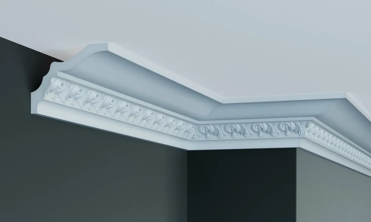 Карниз Поліуретановий Гладкий Gaudi Decor C 144 Flexi