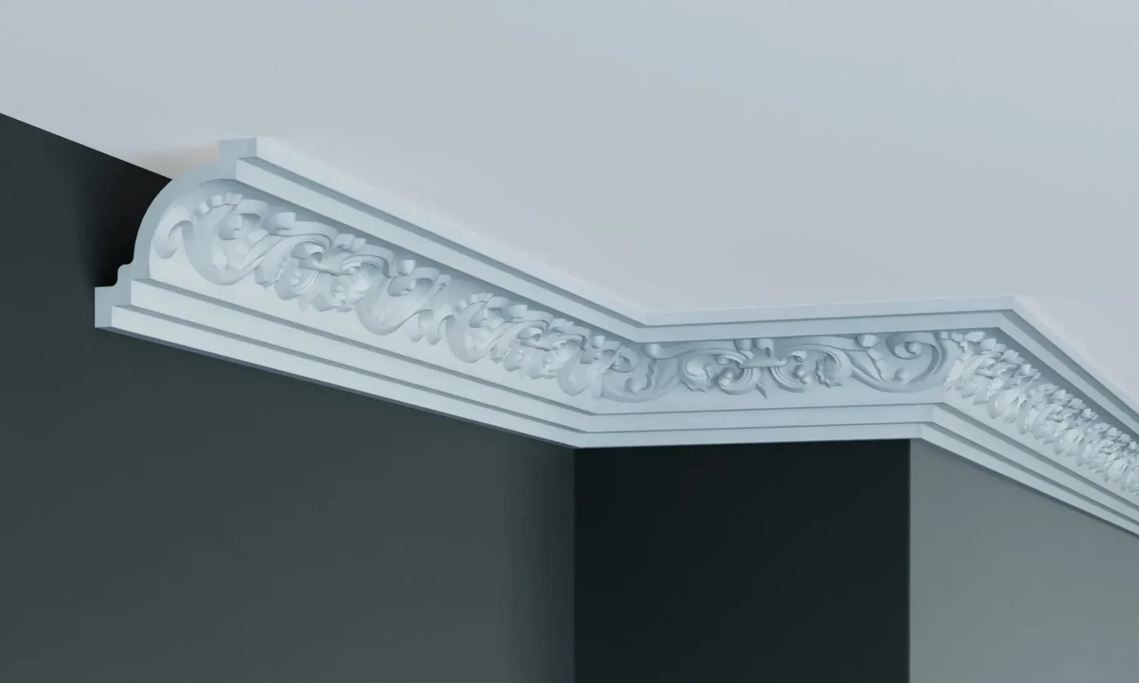 Карниз Поліуретановий Гладкий Gaudi Decor C 173
