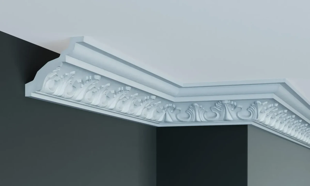 Карниз Поліуретановий Гладкий Gaudi Decor C 177