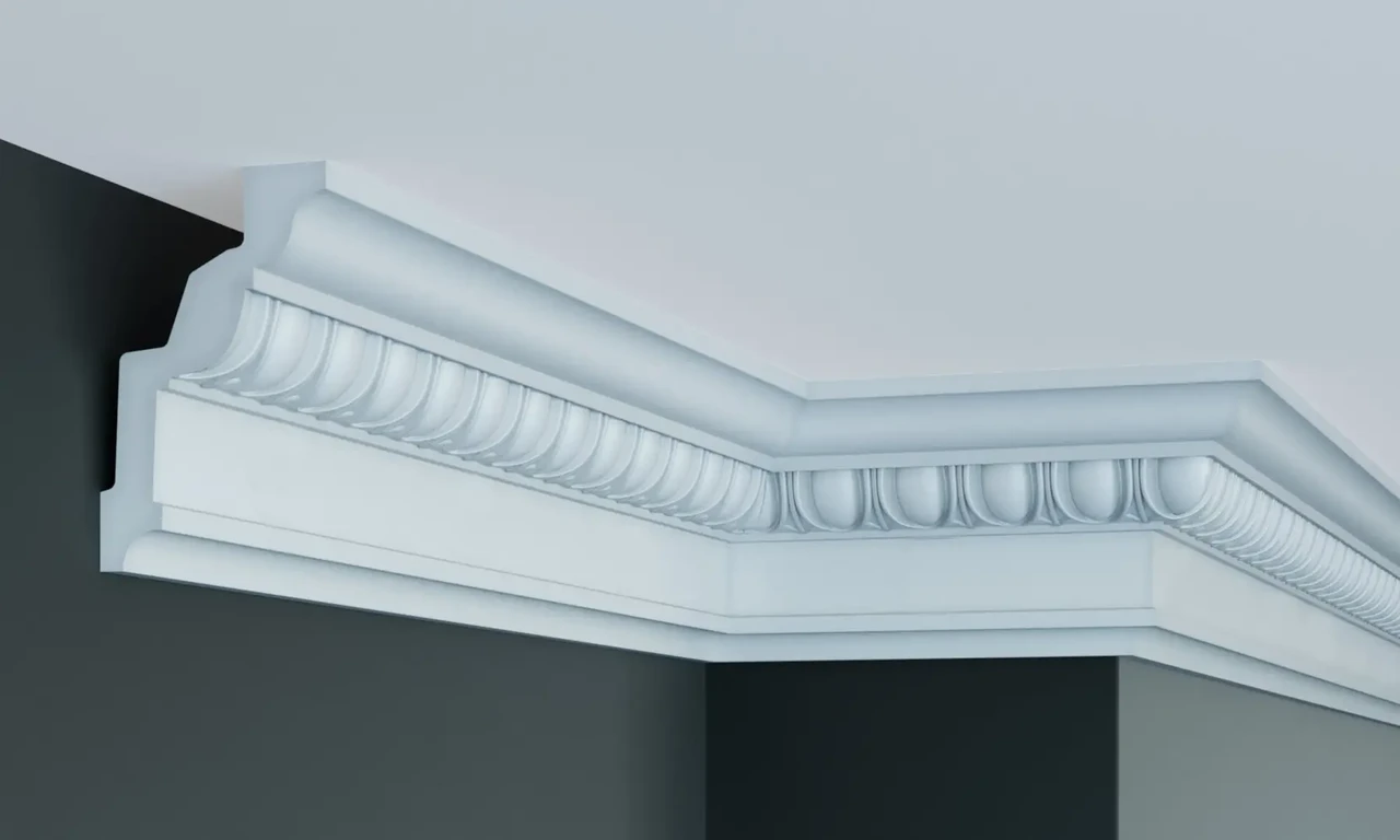 Карниз Поліуретановий Гладкий Gaudi Decor C 260