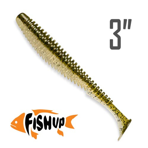 U-Shad 3" (70 мм) 9 шт. Силікон FishUp col. 202, фото 1