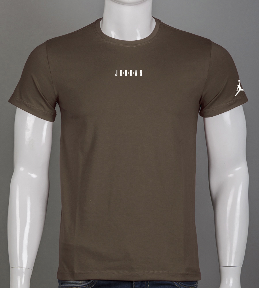 Футболка чоловіча Jordan 2511м (Уп.4шт M-XXL), Коричневий