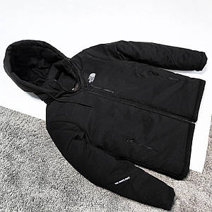 Зимова куртка The North Face 700 чорна (рефлектив) XXL