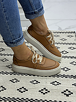 Жіночі кеди із натуральної шкіри