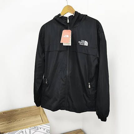 Чоловічі вітровка The north Face чорна (вишивка) L, фото 3
