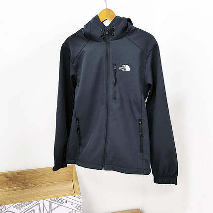 Чоловіча вітровка (фліска) The north Face синя L ((чорна)), фото 1