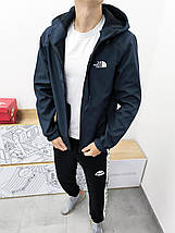 Чоловіча вітровка (фліска) The north Face синя 3Xl, фото 4