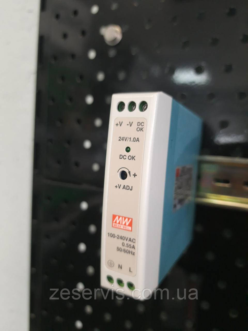 Блоки живлення на din-рейку MDR-20-24 20Вт/24В, Mean Well, фото 1
