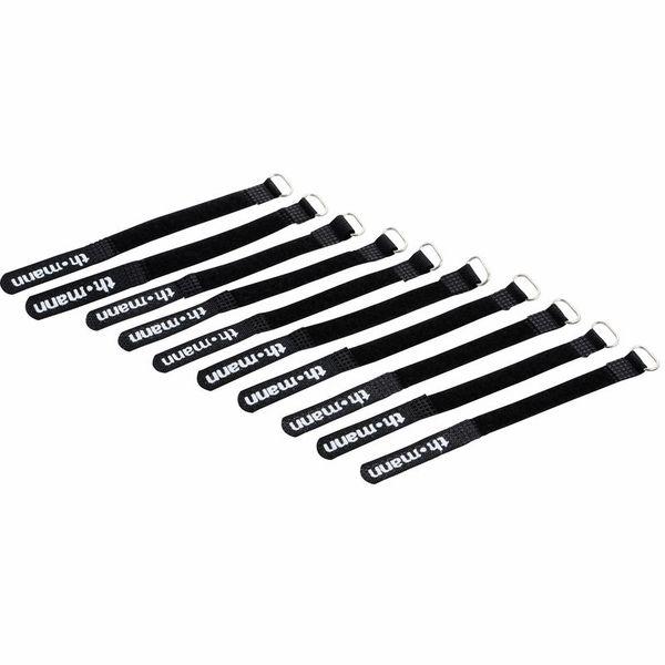 Кабельні стяжки Thomann V1012 Black 10 шт, фото 1