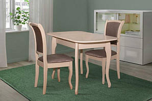 Стіл обідній Кантрі (930+300)*670, беж.---