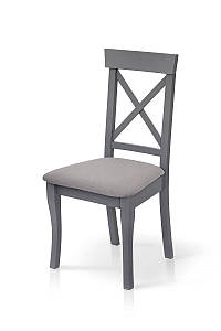 Стілець СКАНДІ, сірий/сіра тканина