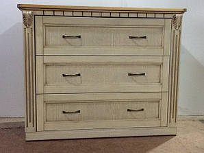 Комод 3Ш Freedom (слів.к-ть + золото)