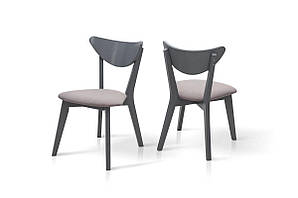 Стілець Лукас м'який, сірий/сіра тканина