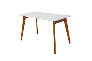 Стіл обідній Дуглас 1195*670, білий/ясен
