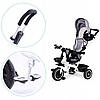 Дитячий триколісний велосипед  Ecotoys YM-BT-2 GRAY, фото 7