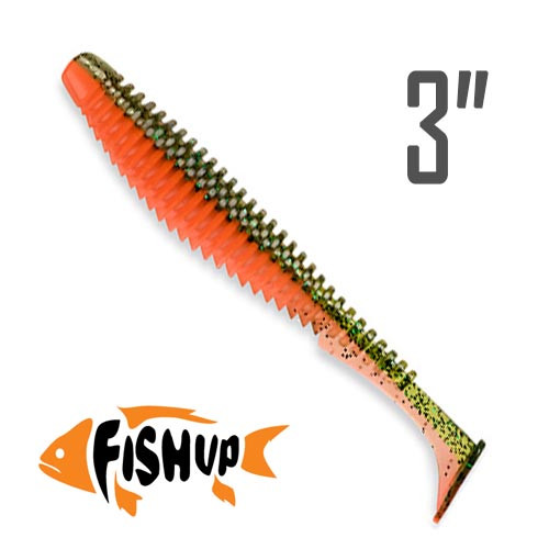 U-Shad 3" (70 мм) 9 шт. Силікон FishUp col. 205, фото 1