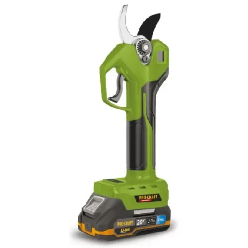 Акумуляторний секатор Procraft ES32Li (1 АКБ та ЗП) в кейсі, фото 1