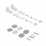 Унітаз підлоговий Qtap Stenava Rimless безобідковий з сидінням Soft-close WHITE QT27228303W, фото 9