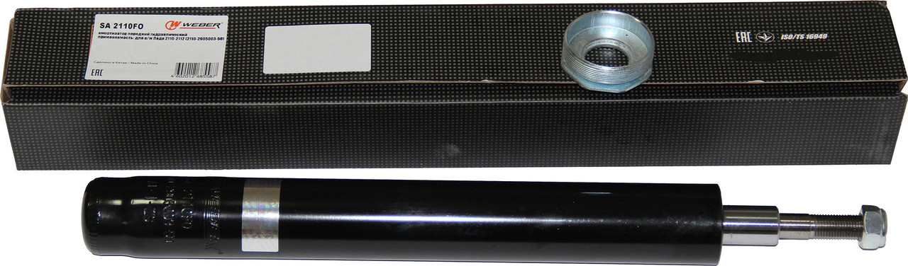 Амортизатор передній (масляний) Weber SA 2110FO для ВАЗ 2110-2112, оригінальні номери: 2110-2905003-50, фото 1