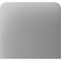 SideButton (1-gang) vertical fog Бічна кнопка для одноклавішного вимикача Ajax, фото 1