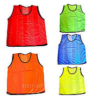 Манишки игровые для взрослых сетка | разные цвета