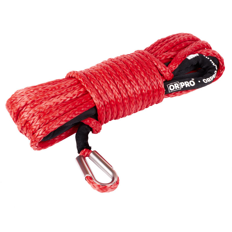 Синтетичний трос до лебідки ORPRO 12,5 т 25 м, фото 1