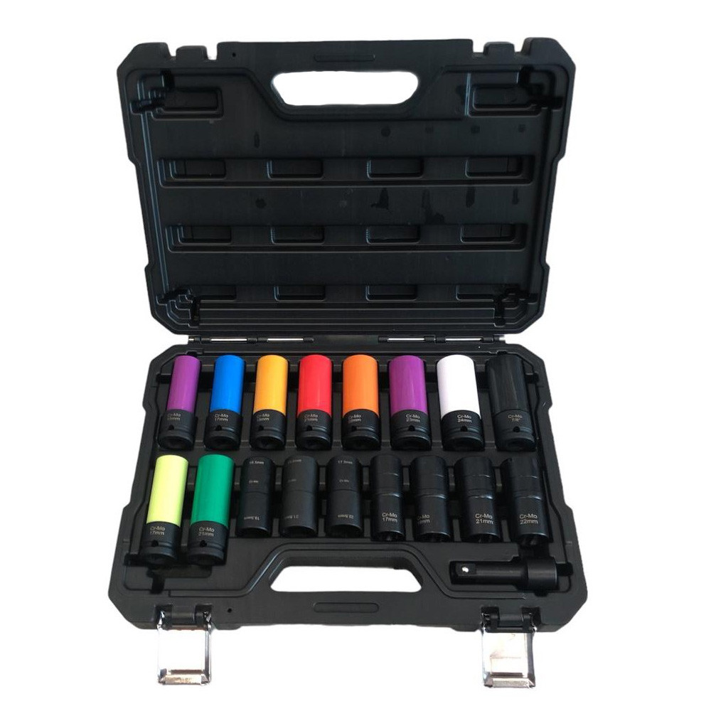 Набір ударних головок 1/2″ MASTER 18 шт. Shiningberg 118585, фото 1