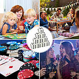 Люмінесцентні гральні кубики, що світяться в темряві 10 штук, фото 6