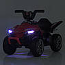 Дитячий електроквадроцикл на акумуляторі Bambi Racer M 5730 для дітей 3-8 років Синій, фото 6