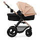 Універсальна коляска 3 в 1 Kinderkraft Moov 2 Air Sand Beige (KSMOOV02BEG0000), фото 3