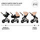 Універсальна коляска 3 в 1 Kinderkraft Moov 2 Air Sand Beige (KSMOOV02BEG0000), фото 8