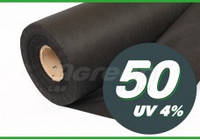 Агроволокно черное 50 г/кв.м ширина 1,6 м (цена за 1 пог. м)