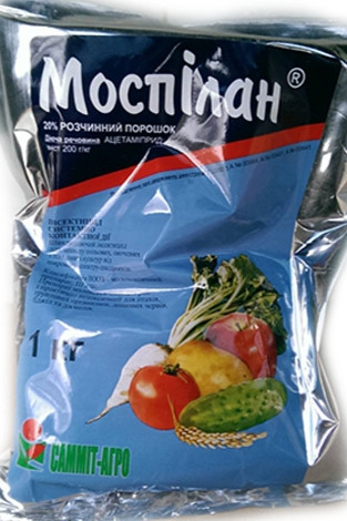 Інсектицид Моспілан (Ацетаміприд 200 г/кг) SUMI AGRO 1 кг