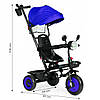 Дитячий триколісний велосипед Ecotoys WQL-066-51 BLUE, фото 8