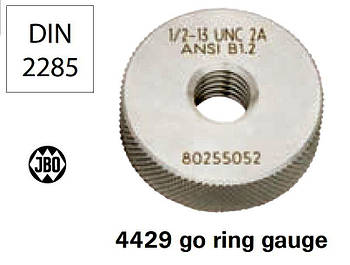 КалІбр-кільце UNC 5/16-18 DIN2285 ПР JBO